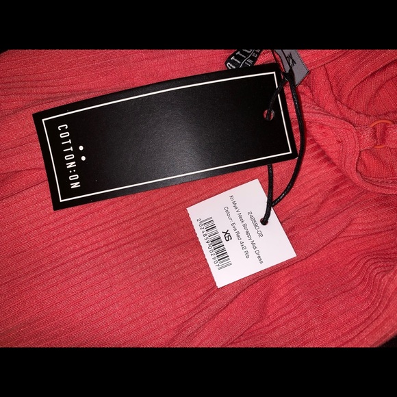 V-Neck Ribbed Strappy Dress - Picture 5 of 5